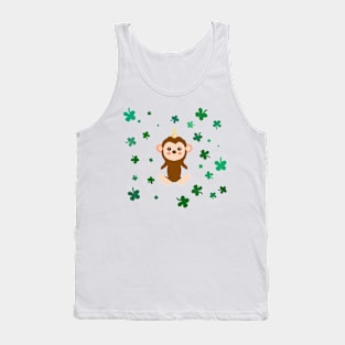 on St. Patrick’s Day bird bag Tank Top